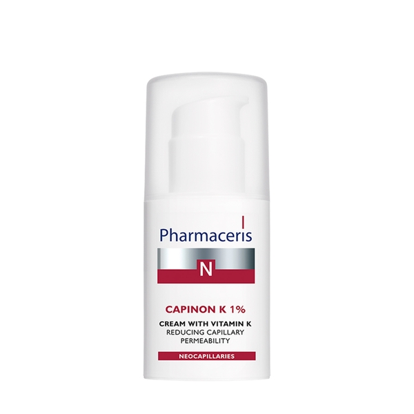 Pharmaceris N Capinon K 1%: Kem Dưỡng Phục Hồi, Giảm Đỏ & Mờ Mao Mạch Chuyên Sâu