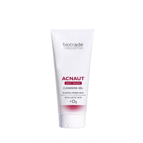 Biotrade Acnaut Oxy Wash Cleansing Gel 200ml: Sữa Rửa Mặt Cho Da Dầu Mụn
