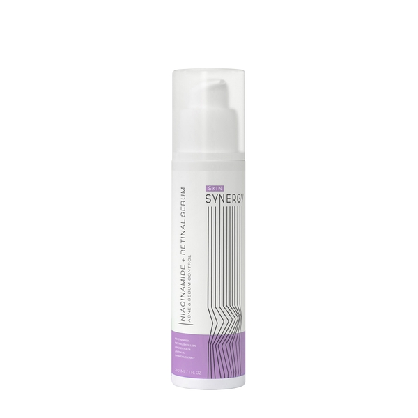 SKIN SYNERGY NIACINAMIDE + RETINAL SERUM: Giải Pháp Toàn Diện Cho Làn Da Mụn & Dầu