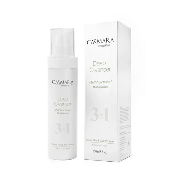 CASMARA 3IN1 DEEP CLEANSER / SỮA RỬA MẶT 3 TRONG 1  150ml