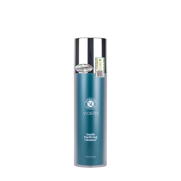 VI DERM GENTLE PURIFYING CLEANSER: Sữa Rửa Mặt Dịu Nhẹ, Làm Sạch Sâu Cho Làn Da Khỏe Mạnh