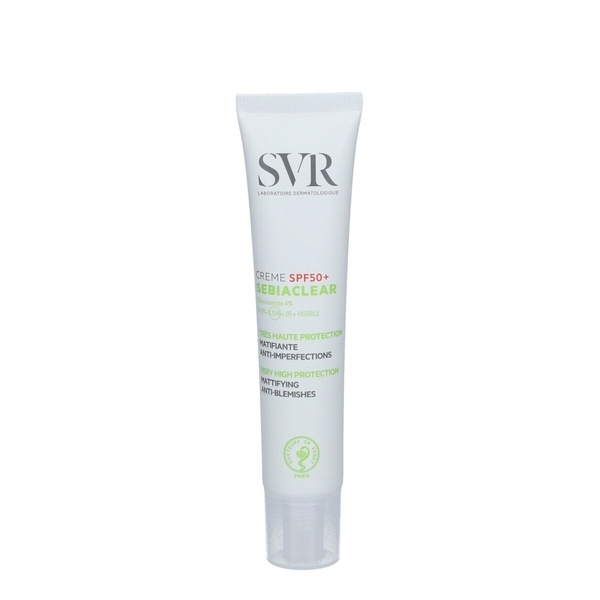 SVR Sebiaclear Creme SPF50+: Kem Chống Nắng Giảm Mụn Và Kiểm Soát Dầu Vượt Trội