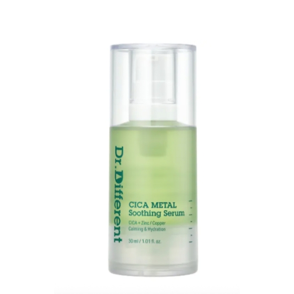 Dr.Different CICA METAL Soothing Serum – Tinh Chất Làm Dịu, Hỗ Trợ Phục Hồi Làn Da Nhạy Cảm