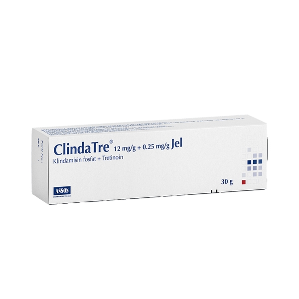 ClindaTre® 12 mg/g + 0.25 mg/g Gel – Giải Pháp Bôi Ngoài Da Hỗ Trợ Giảm Mụn & Cải Thiện Bề Mặt Da Mịn Màng