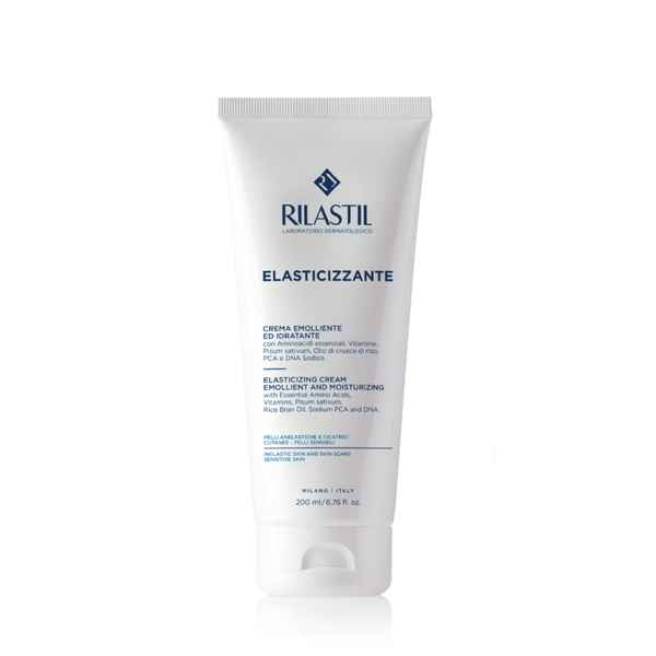 RILASTIL ELASTICIZING CREAM EMOLLIENT AND MOISTURIZING 200ML: Kem Dưỡng Tăng Độ Đàn Hồi & Phục Hồi Da