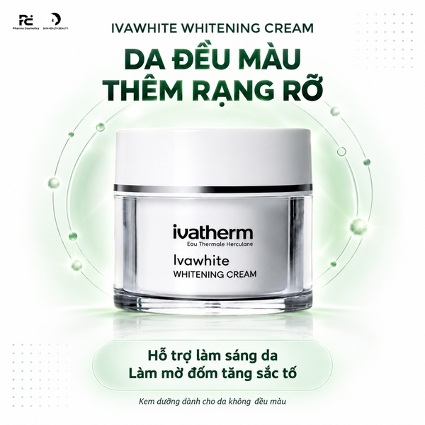 Ivawhite Whitening Cream: Kem Dưỡng Làm Sáng Da, Hỗ Trợ Giảm Nám & Tăng Cường Vẻ Rạng Rỡ