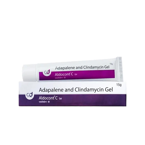 Aldocont C Gel: Giải Pháp Hỗ Trợ Điều Trị Mụn Trứng Cá, Mụn Viêm & Dày Sừng Từ Adapalene & Clindamycin