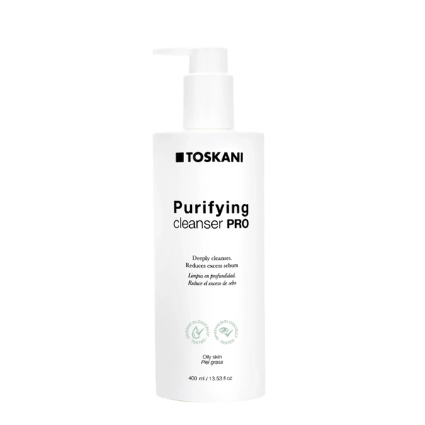 TOSKANI Purifying Cleanser: Sữa Rửa Mặt Thanh Lọc, Kiềm Dầu & Ngăn Ngừa Mụn Chuyên Sâu