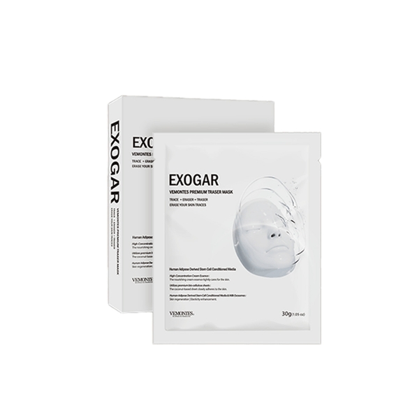 Vemontes Exogar Traser Mask – Mặt Nạ Sinh Học Exosome Hỗ Trợ Nuôi Dưỡng, Cấp Ẩm Và Dưỡng Sáng Da Chuyên Sâu