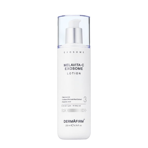 DERMARIRM Melavita-C Exosome Lotion 120ml – Sữa dưỡng ẩm hỗ trợ làm sáng và đều màu da