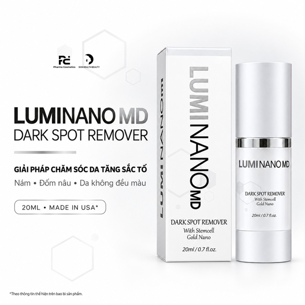 LumiNano MD Dark Spot Remover 20ml – Kem hỗ trợ giảm nám, đốm nâu và làm đều màu da