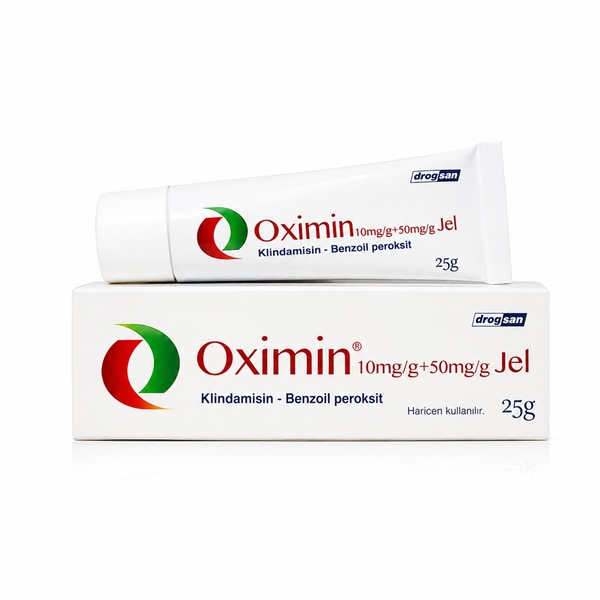 Oximin Jel (25g) – Gel Bôi Hỗ Trợ Giảm Mụn Trứng Cá, Kháng Viêm Và Kiểm Soát Bã Nhờn