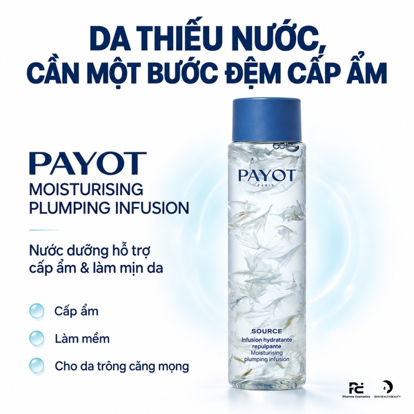 Payot Moisturising Plumping Infusion – Nước Dưỡng Hỗ Trợ Cấp Ẩm, Làm Mịn Và Tăng Độ Đàn Hồi Cho Da