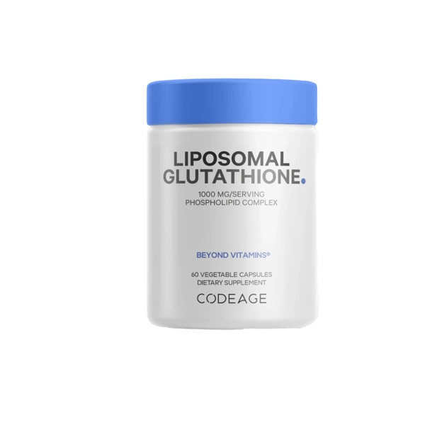 Codeage Liposomal Glutathione 1000mg – Đỉnh Cao Trắng Da & Thải Độc Công Nghệ Liposome