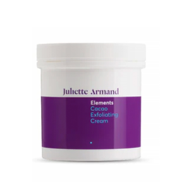 JULIETTE ARMAND ELEMENTS CACAO EXFOLIATING CREAM: Tẩy Tế Bào Chết Hạt Cacao & Hạnh Nhân Cho Da Mịn Màng, Tươi Sáng ( 280ML)