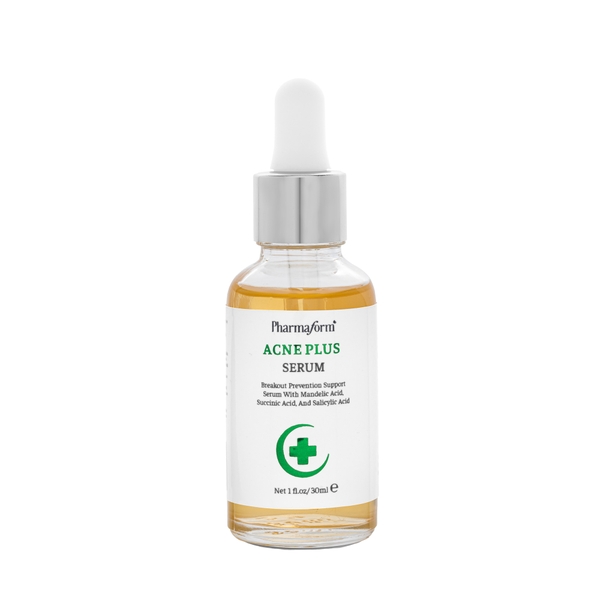 Pharmaform Acne Plus Serum: Tinh Chất Chuyên Biệt Giảm Mụn, Kiểm Soát Dầu & Mờ Thâm