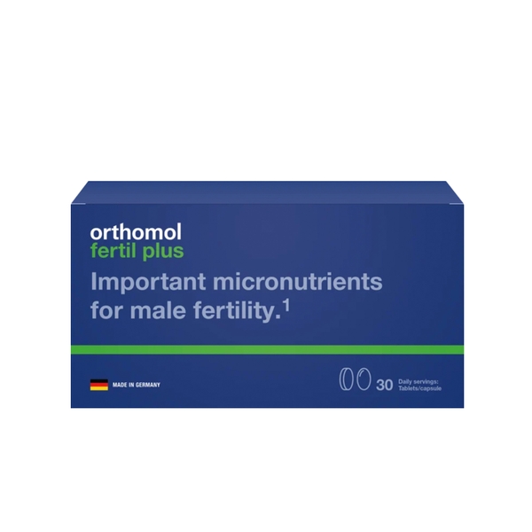 ORTHOMOL FERTIL PLUS: Hỗ Trợ Tăng Cường Sức Khỏe Sinh Sản Nam Giới Từ Dinh Dưỡng Vi Lượng