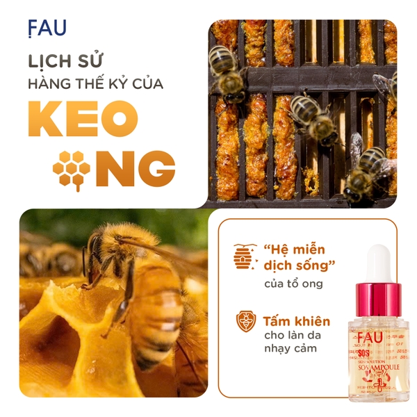 FAU SOS Ampoule – Tinh Chất Cô Đặc Hỗ Trợ Làm Dịu Và Phục Hồi Làn Da Nhạy Cảm