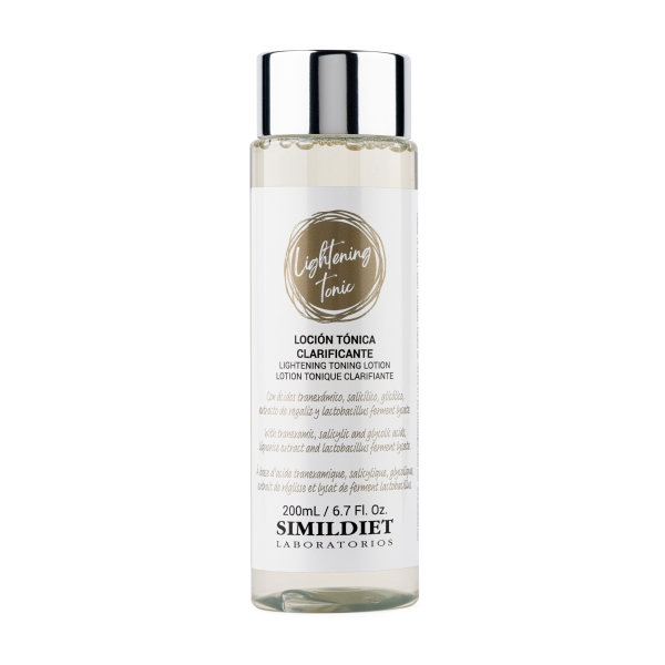 SIMILDIET LIGHTENING TONING LOTION / DUNG DỊCH CÂN BẰNG, GIẢM ĐỘ SẪM MÀU CỦA CÁC ĐỐM SẮC TỐ VÀ ĐỒNG ĐỀU MÀU DA, LÀM SÁNG KHỎE NỀN DA 