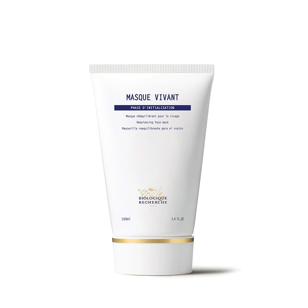 BIOLOGIQUE RECHERCHE MASQUE VIVANT / MẶT NẠ CÂN BẰNG, LÀM DỊU VÀ SE KHÍT LỖ CHÂN LÔNG 100ML