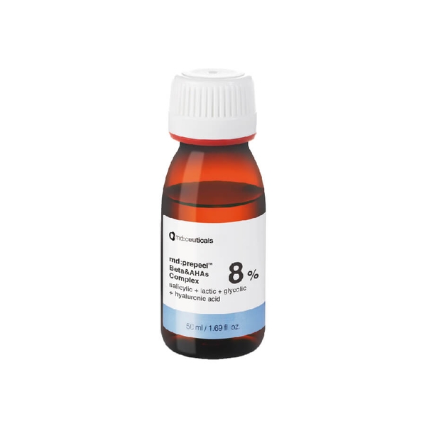 Md:prepeel Beta & AHAs Complex 8% – Giải Pháp Kiểm Soát Nhờn Và Trị Mụn Cho Da Nhạy Cảm