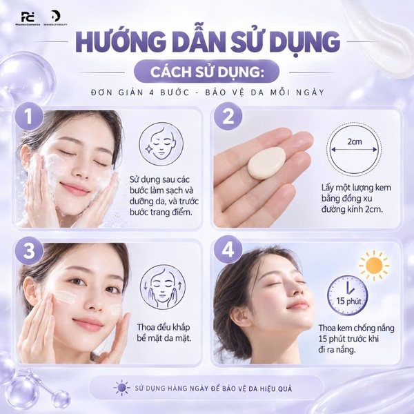 MONA FREMA SUNPRE HIGH PROTECTION EP FACIAL GEL: Kem Chống Nắng Che Khuyết Điểm, Bảo Vệ Toàn Diện Cho Da Thâm Sạm