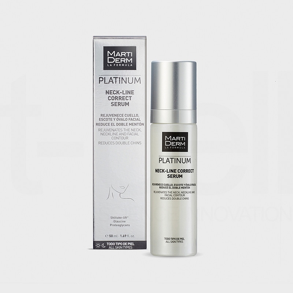 MARTIDERM PLATINUM NECK LINE CORRECT SERUM / TINH CHẤT LÀM SĂN CHẮC & TRẺ HÓA DA VÙNG CỔ