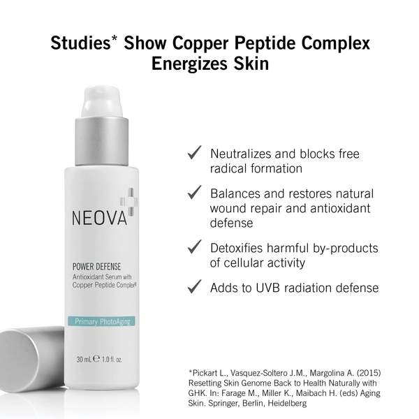 NEOVA POWER DEFENSE / SERUM CHỐNG OXY HÓA, CẢI THIỆN MÀU DA & CHỐNG LÃO HÓA