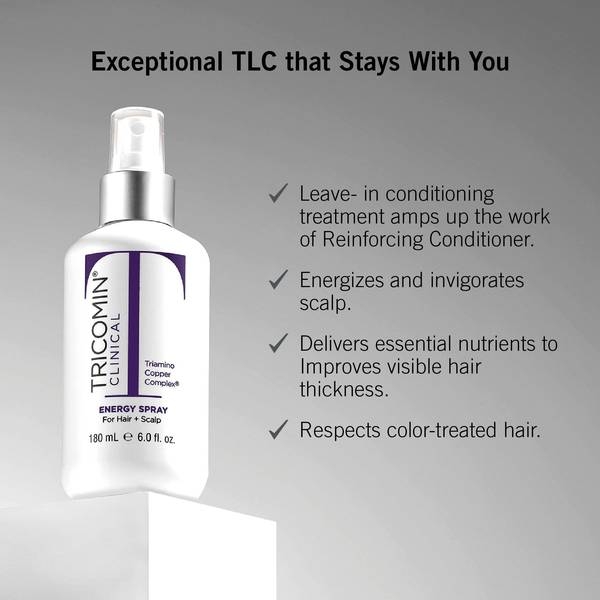 NEOVA TRICOMIN ENERGY SPRAY / XỊT NGĂN NGỪA RỤNG TÓC, LÀM DÀY VÀ MỌC TÓC