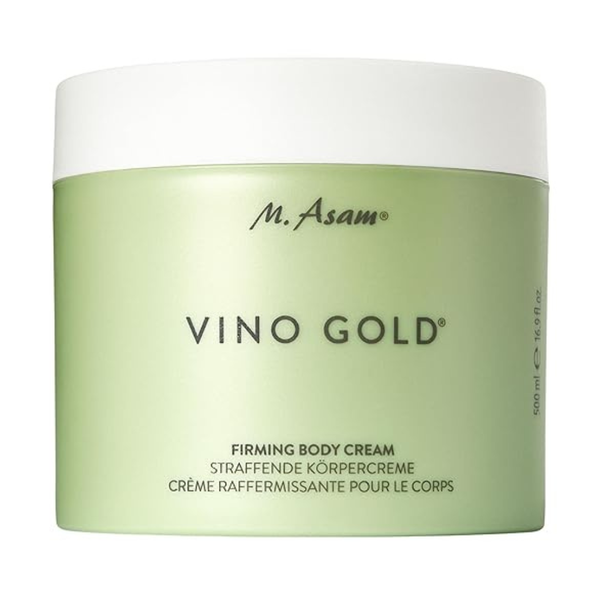 M. ASAM® VINO GOLD FIRMING BODY CREAM 500ML / KEM DƯỠNG THỂ CHỐNG OXY HÓA DUY TRÌ SĂN CHẮC DA TOÀN THÂN 