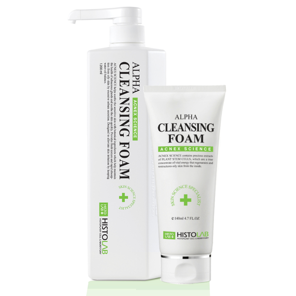 HISTOLAB ALPHA CLEANSING FOAM / SỮA RỬA DẠNG GEL, GIÚP KHÁNG VIÊM LÀM SẠCH VI KHUẨN VÀ LÀM DỊU NỐT VIÊM