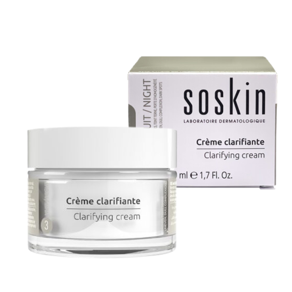 Soskin Clarifying Cream (50ml) Kem Dưỡng Trắng Da, Trị Nám
