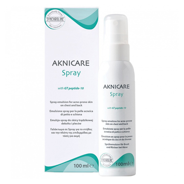 Aknicare Body Spray – Xịt Toàn Thân Hỗ Trợ Giảm Mụn Lưng, Ngực Và Điều Tiết Bã Nhờn Khoa Học