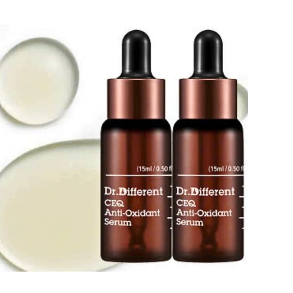Dr.Different CEQ Anti-Oxidant Serum – Tinh Chất Phức Hợp Vitamin C 15%, E Và CoQ10 Hỗ Trợ Dưỡng Sáng, Làm Mờ Thâm Sạm Và Tăng Độ Đàn Hồi
