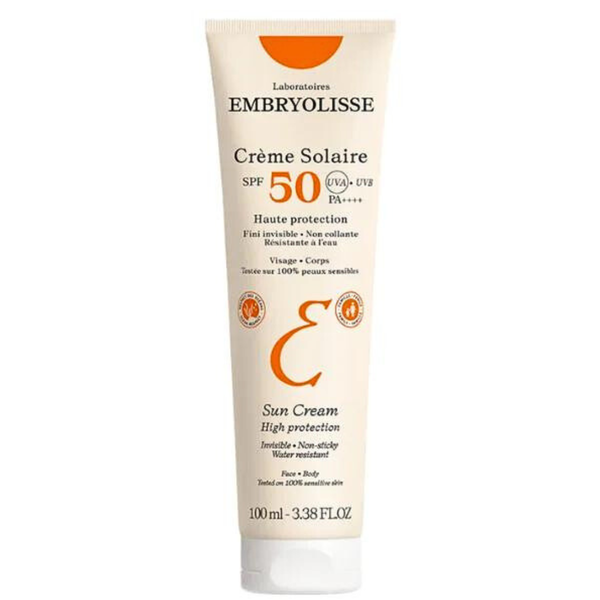 EMBRYOLISSE CREME SOLAIRE SPF 50 PA++++ / KEM CHỐNG NẮNG NGĂN CHẶN TIA UVA/UVB, BẢO VỆ DA KHỎI TÁC NHÂN GÂY GẠI