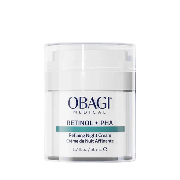Obagi Medical Retinol + PHA Refining Night Cream: Kem Dưỡng Tái Tạo Da Chuyên Sâu, Làm Mịn Và Đều Màu Da Ban Đêm
