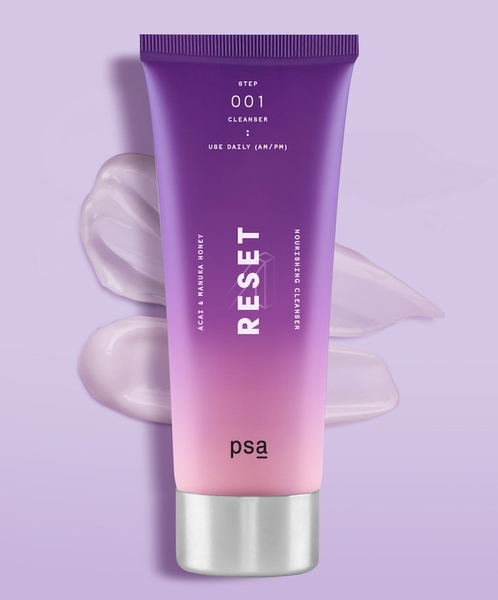 PSA SKIN RESET / SỮA RỬA MẶT 2 IN 1 GIÚP TẨY TRANG, LOẠI BỎ BỤI BẨN, KHÁNG KHUẨN, LÀM DỊU DA