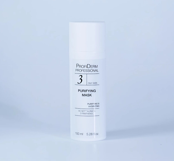 Profiderm Professional Purifying Mask: Mặt Nạ Enzyme Kháng Viêm, Kiềm Dầu & Đặc Trị Mụn Chuyên Sâu