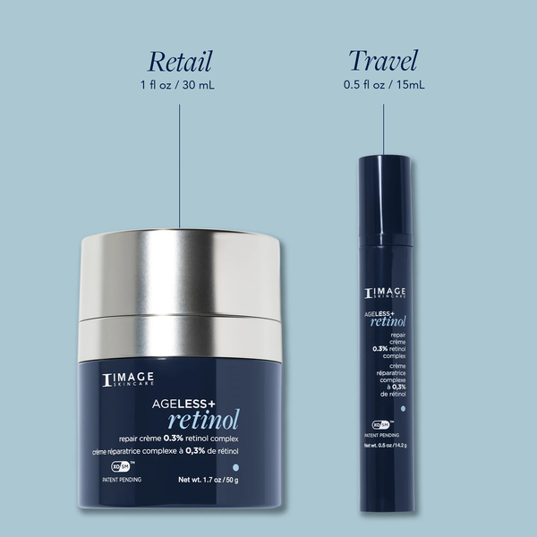 IMAGE Skincare AGELESS+ Retinol Repair Crème 0.3% Retinol Complex – Kem dưỡng retinol làm sáng và chống lão hóa cho người mới bắt đầu, da nhạy cảm, da khô.