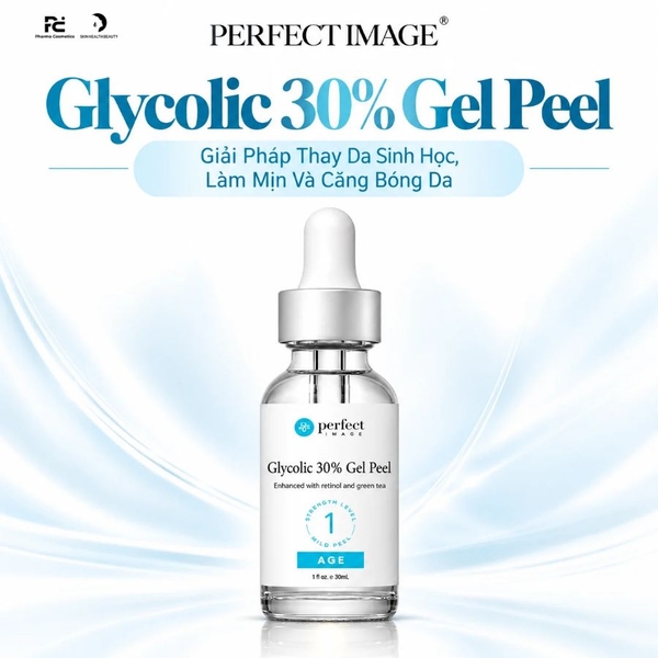 Perfect Image Glycolic 30% Gel Peel: Thay Da Sinh Học Trẻ Hóa, Làm Mịn Và Căng Bóng Da