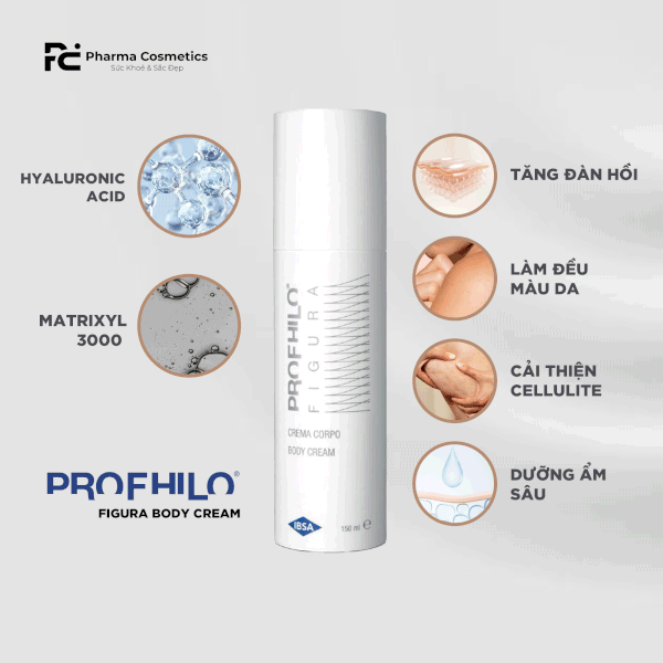 PFOFHILO FIGURA BODY CREAM / KEM DƯỠNG THỂ TÁI TẠO VÀ SĂN CHẮC DA TOÀN DIỆN