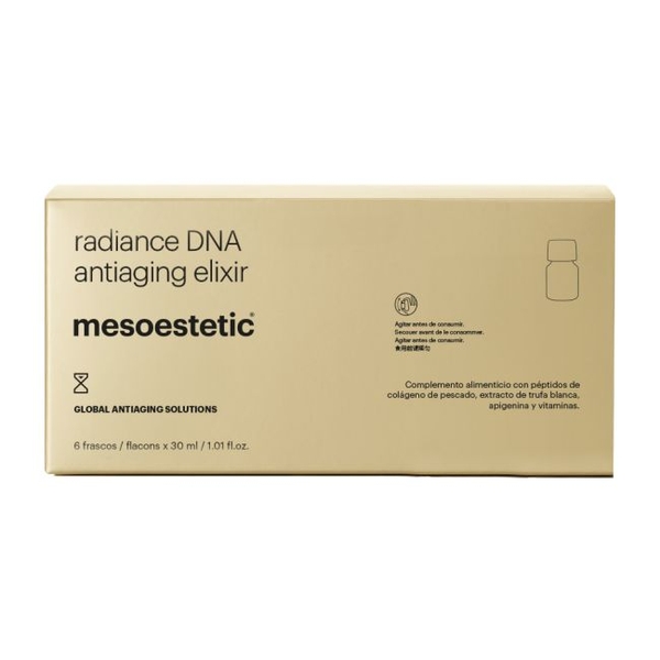 Mesoestetic Radiance DNA Antiaging Elixir – Nước Uống Hỗ Trợ Nuôi Dưỡng Da Tươi Trẻ, Sáng Mịn Toàn Diện