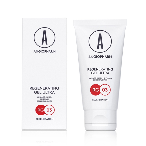 ANGIOPHARM Regenerating Gel Ultra 50ml – Gel hỗ trợ phục hồi và bảo vệ da chuyên sâu