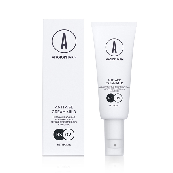 ANGIOPHARM Anti Age Cream 50ml – Kem Retinoid hỗ trợ chống lão hóa và cải thiện kết cấu da