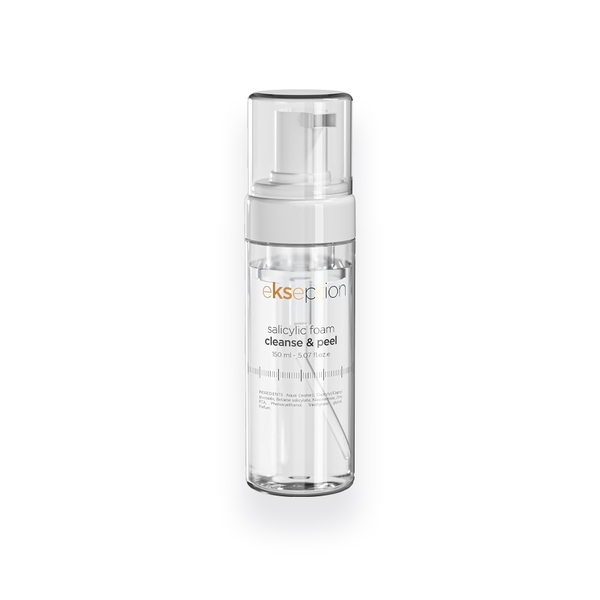 Ekseption Salicylic Foam Cleanse & Peel: Sữa Rửa Mặt Dạng Bọt Làm Sạch Sâu & Kiểm Soát Dầu Mụn