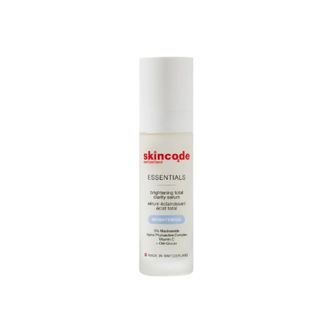 SKINCODE BRIGHTENING TOTAL CLARITY SERUM / HUYẾT THANH TRẮNG SÁNG DA, ĐIỀU TRỊ SẠM NÁM VÀ LÀM MỜ ĐỐM NÂU