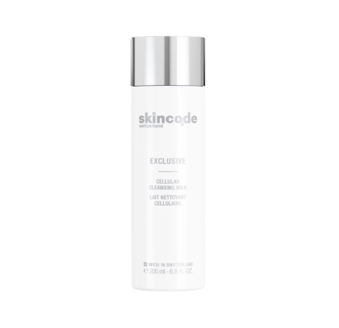 SKINCODE CELLULAR CLEANSING MILK / SỮA RỬA MẶT CHIẾT XUẤT TẾ BÀO – TRẺ HÓA LÀN DA