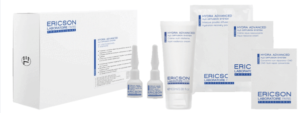 ERICSON LABORATOIRE HYDRA ADVANCED KIT 4 SESSIONS - Bộ Trị Liệu Cấp Nước & Phục Hồi Chuyên Sâu