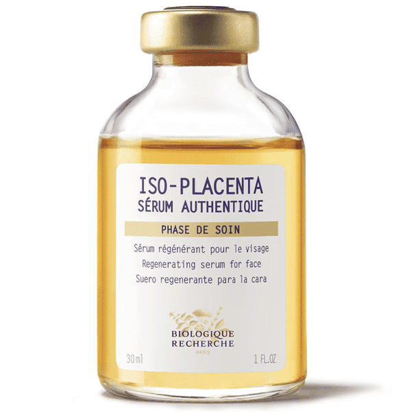BIOLOGIQUE RECHERCHE SÉRUM ISO-PLACENTA / TINH CHẤT TÁI TẠO VÀ PHỤC HỒI LÀN DA ĐANG ĐỐI MẶT VỚI CÁC VẤN ĐỀ VỀ MỤN VÀ VẾT THÂM 30ml