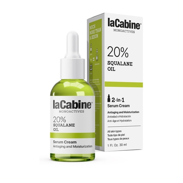 LACABINE 20% SQUALANE OIL SERUM CREAM / SERUM DƯỠNG ẨM, CHỐNG LÃO HÓA